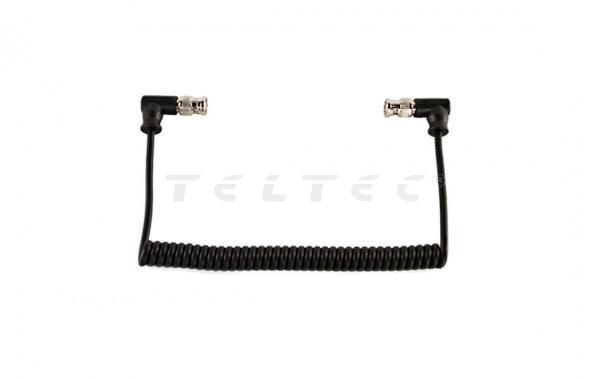 Shape BNC-BNC Stecker 25-40 cm Winkel-Spiralkabel