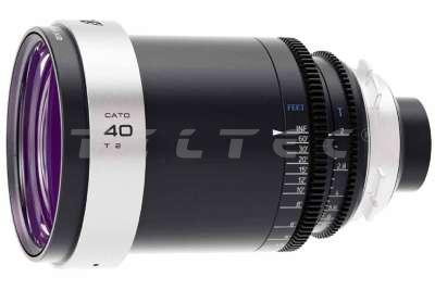 Blazar Cato 40 mm T2.0 2X Full Frame Anamorphic Lens - PL - Silver