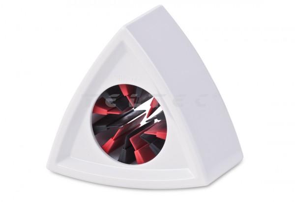 Rycote Single Triangular White Mic Flag