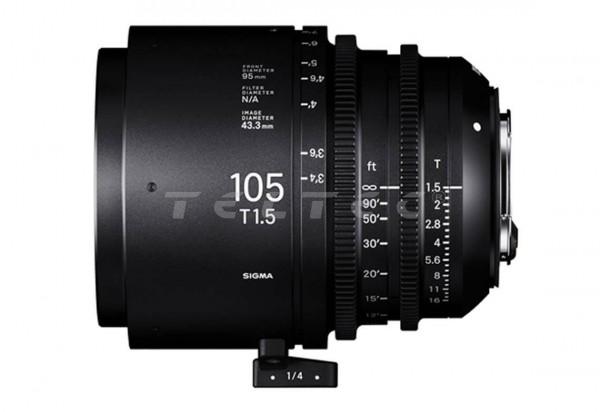 Sigma 105 mm T1.5 FF FL F/AP2 metrisch