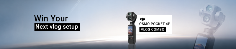 DJI Osmo Pocket 4P Giveaway