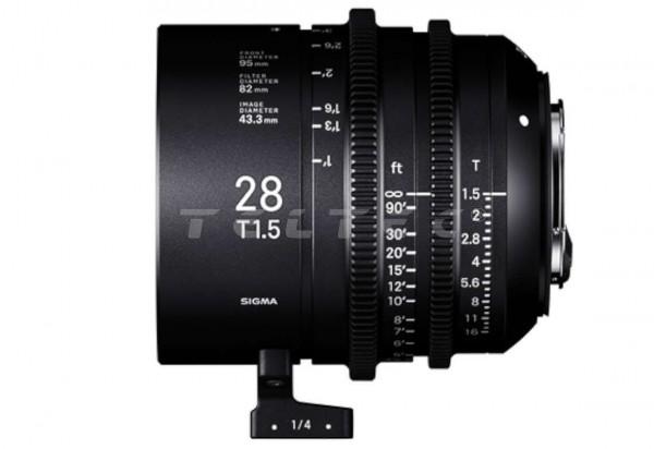 Sigma FF F/AP2 High Speed Prime 28 mm T1.5