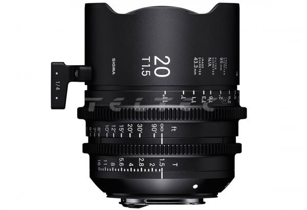 Sigma FF High Speed Prime 20mm T1.5 EF-Mount