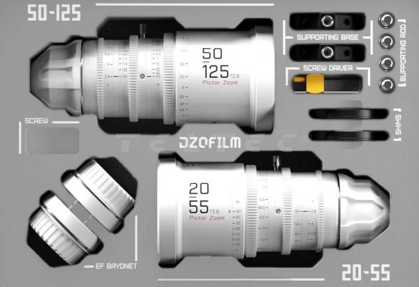 DZOFILM Pictor Zoom Bundle 20-55&50-125mm White