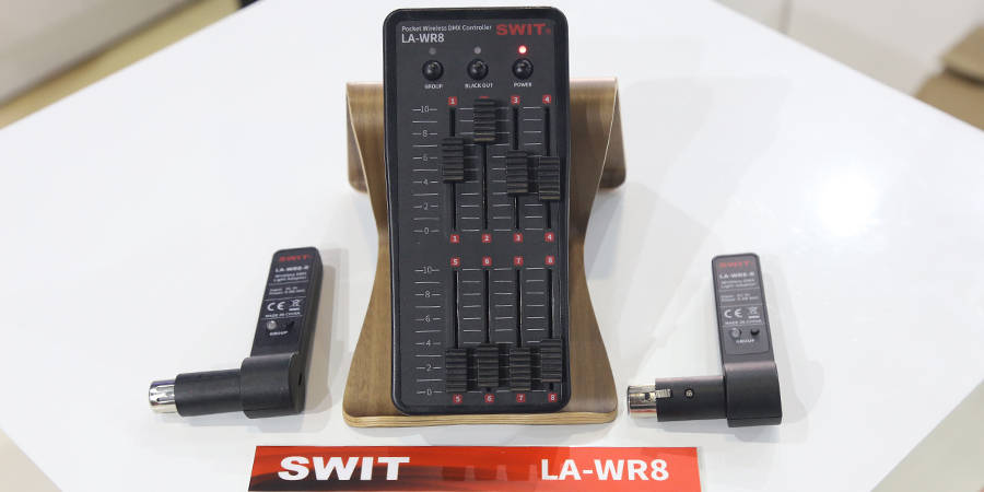Swit LA-WR8 Wireless DMX Controller + Receiver